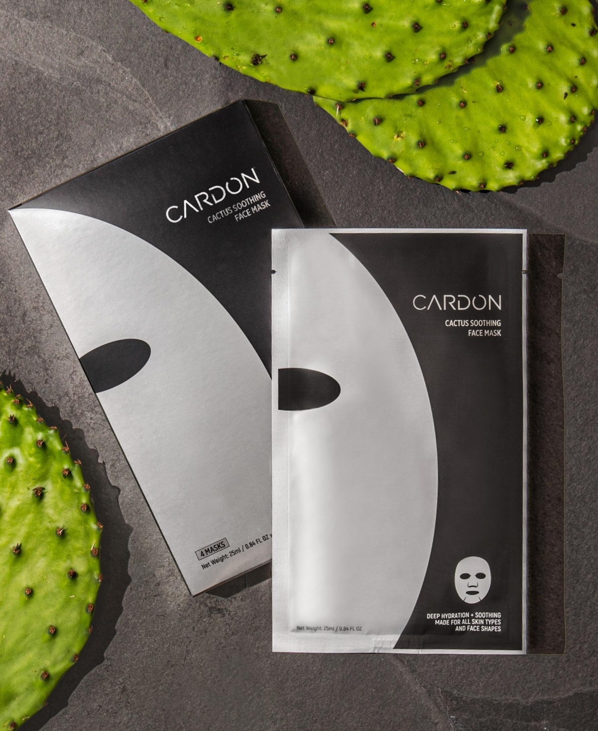 Shop Cardon Cactus Soothing Face Mask, 4-pk. In No Color