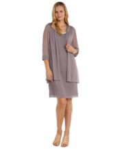 Macy's petite jacket dresses hot sale