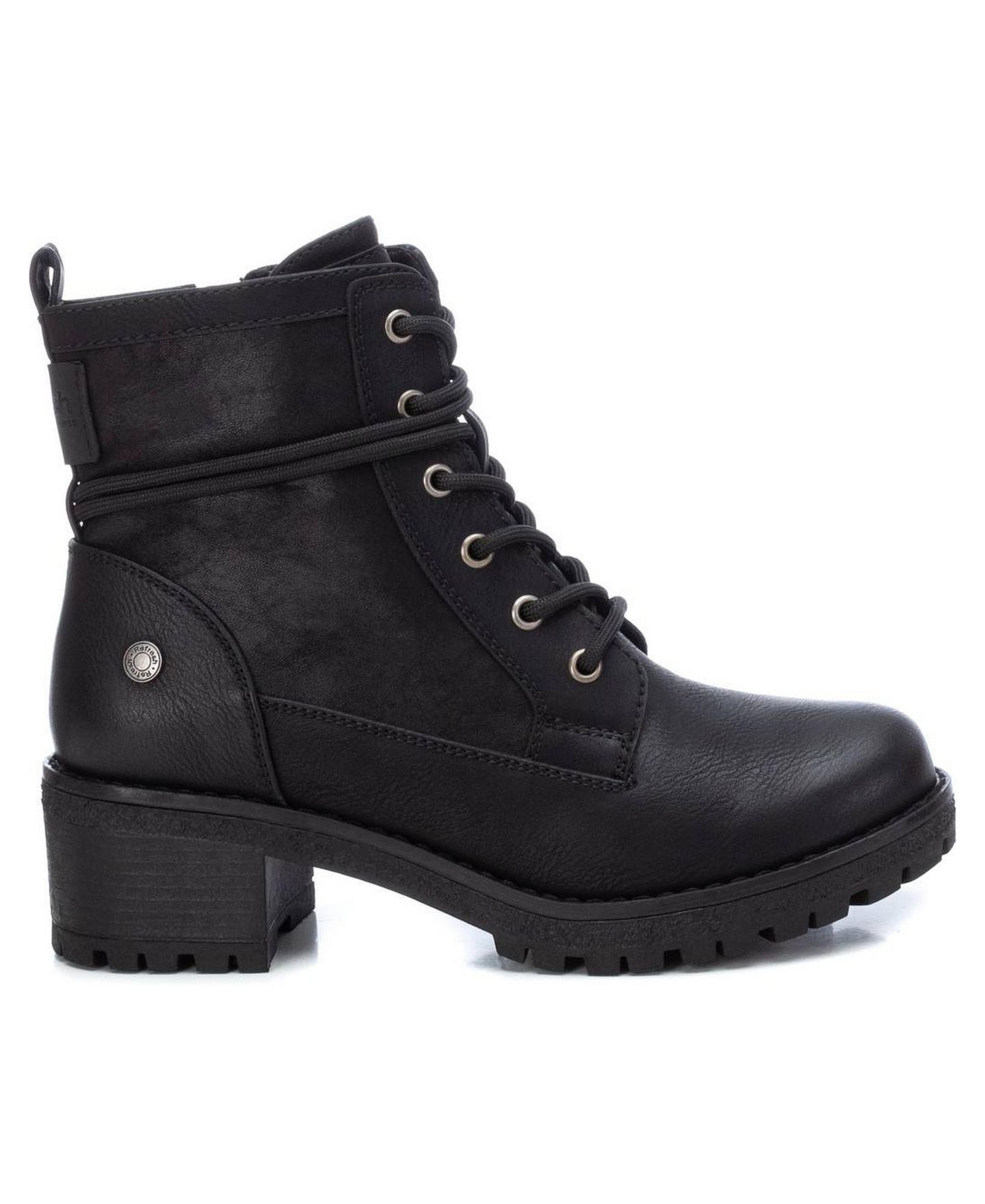 Женские ботинки XTI Lace-Up Booties, цвет: Чёрный — фото 3