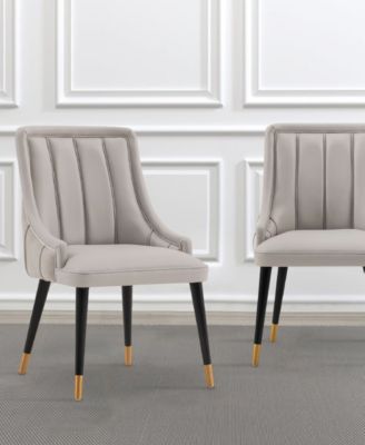 Eda 2-Piece Upholstered Dining Chair Set