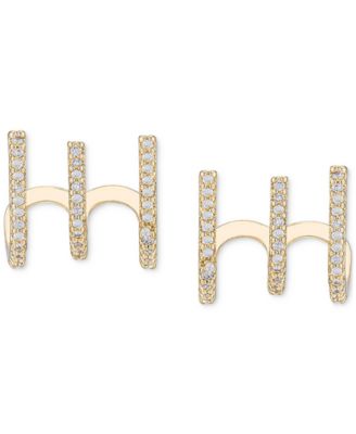 Ear Wrap Stud with Cubic Zirconia