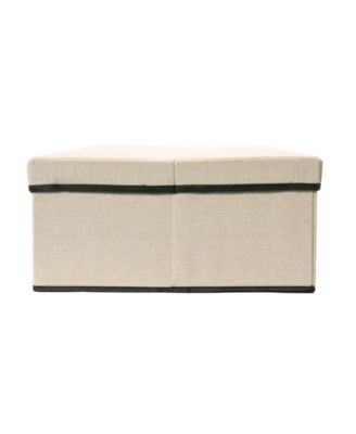 MDesign Long Gift Wrapping Organizer Storage Bag With