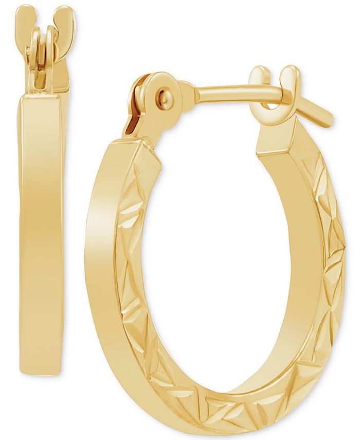 Macy's children's 14k gold earrings clearance