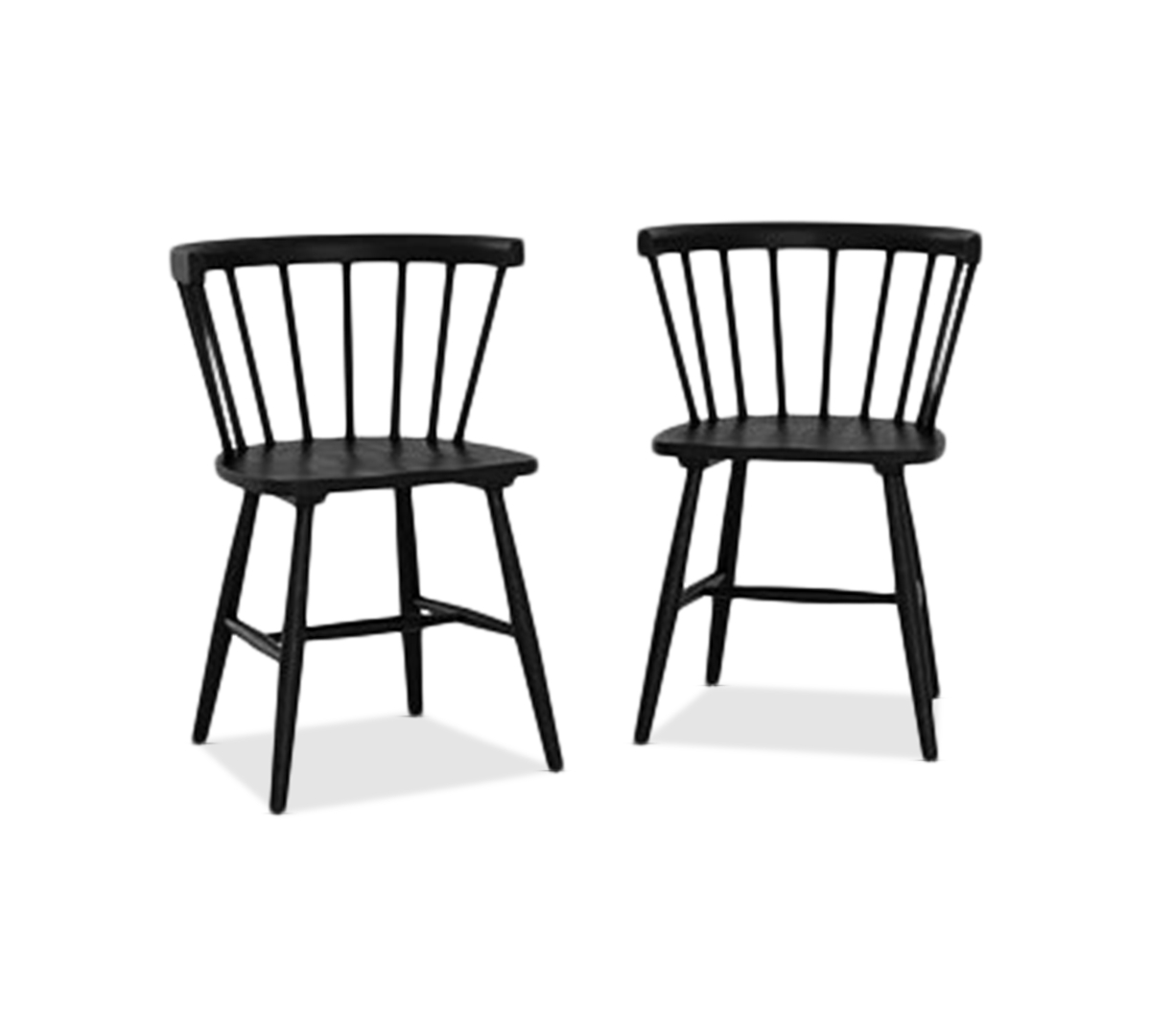 Eq3 Bernia 2pc Dining Chair Set In No Color