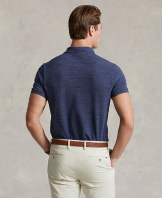 Men's Custom Slim Fit  Mesh Polo