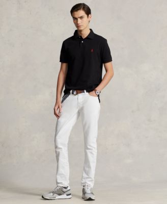 Men's Custom Slim Fit  Mesh Polo