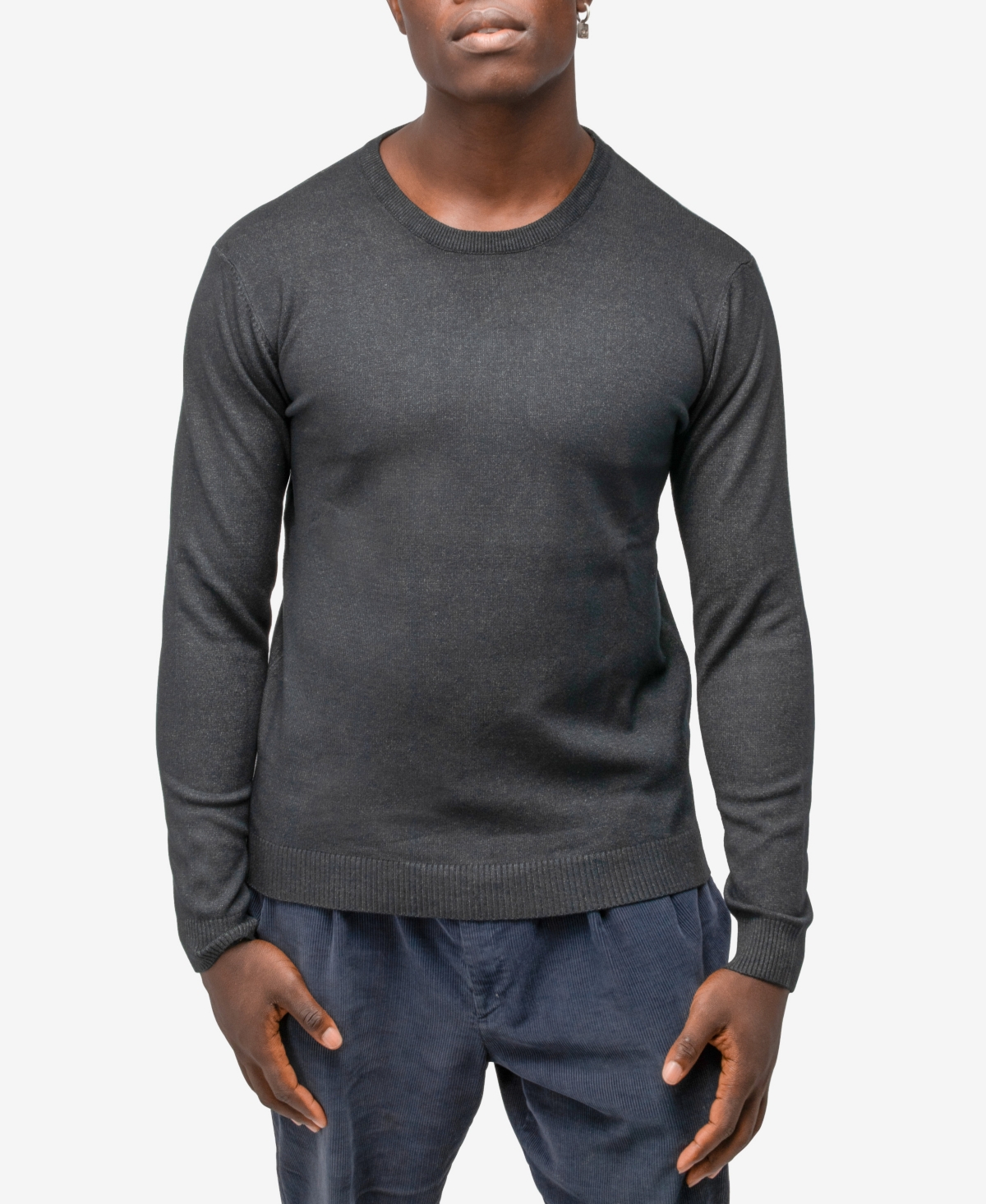 Men's Basic Crewneck Pullover Midweight Sweater - Oatmeal