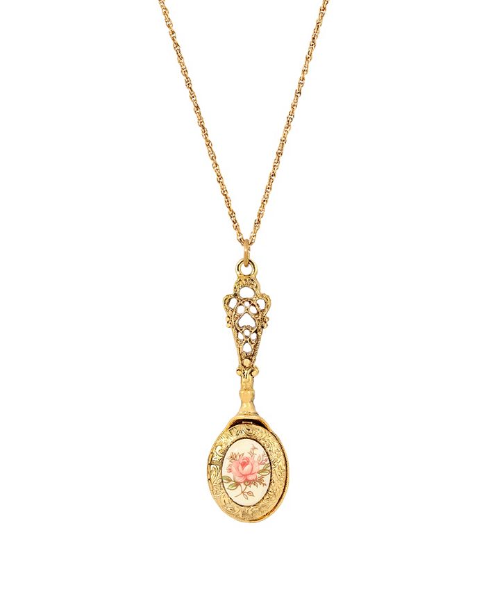 Locket outlet necklace macys