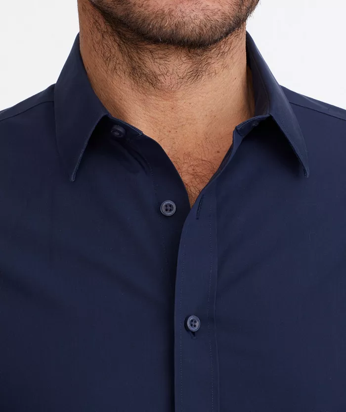 Men's Slim Fit Wrinkle-Free Castello Button Up Shirt - thumbnail 2