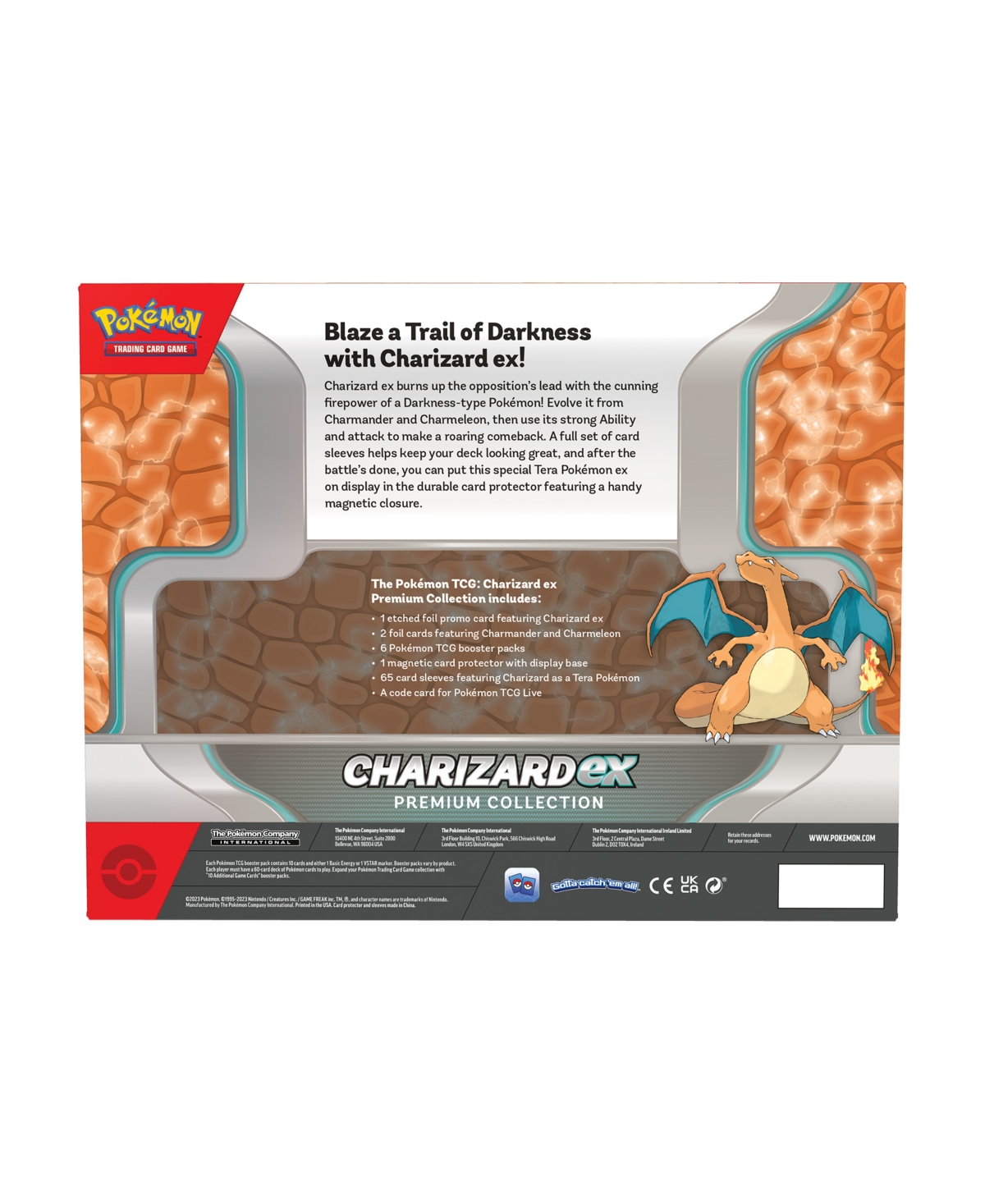 Shop Pokémon 2023 Pokemon Charizard Ex Prem Collection Box In No Color