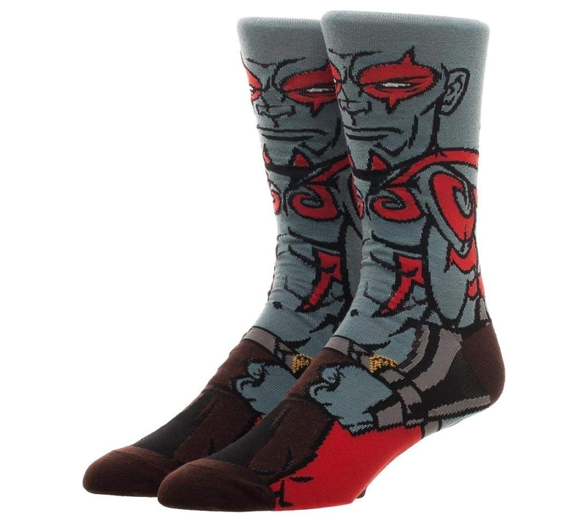 Guardians of the Galaxy Drax the Destroyer Character 360 Adult Unisex Crew Socks - Open Miscellaneous