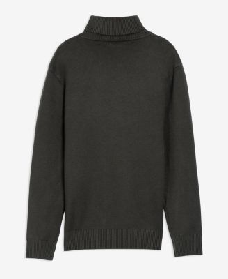 Boy's Basic Turtleneck Sweater