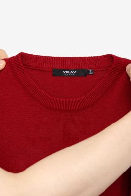 Boy's Basic Crew Neck Sweater