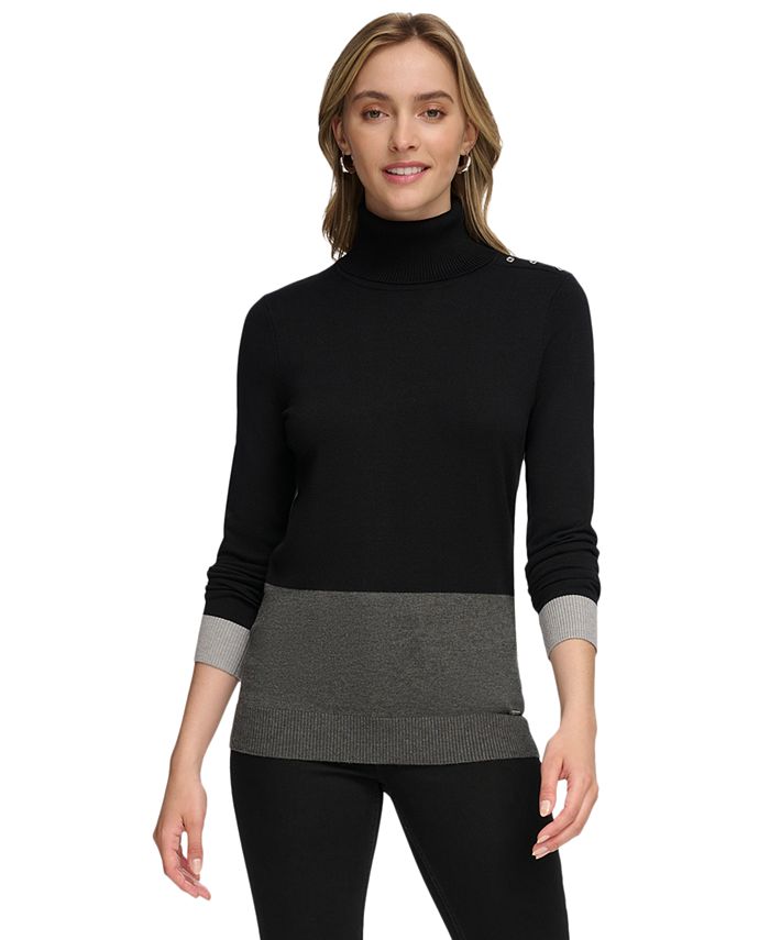 Calvin klein cheap women's turtleneck