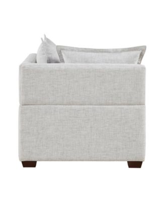 34" Molly Wide Fabric Modular Corner Chair