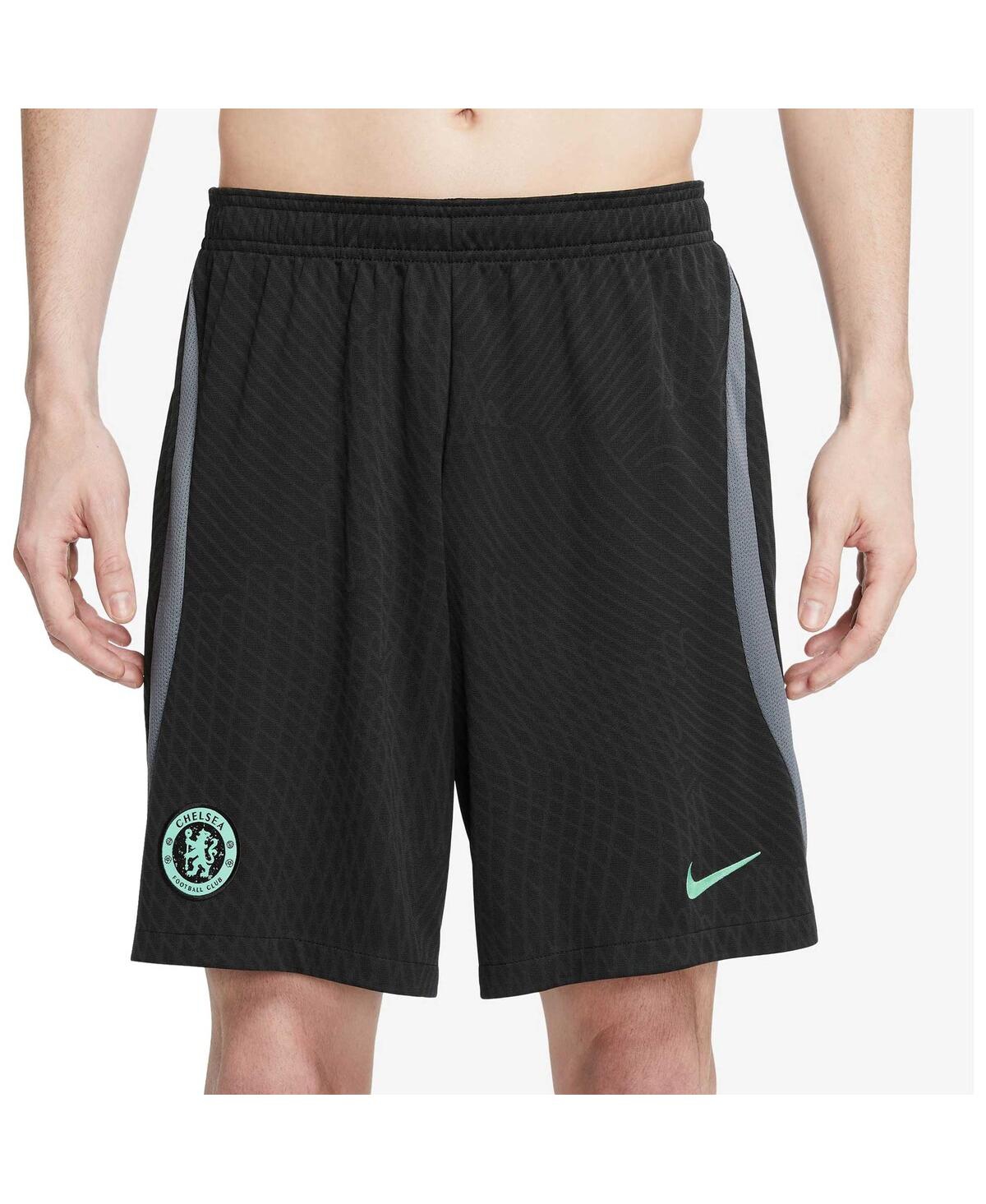 Shop Nike Men's  Black Chelsea 2023/24 Strike Performance Shorts