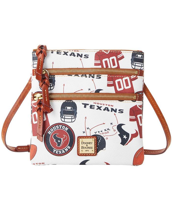 Dooney & Bourke Women's Houston Texans TripleZip Crossbody Bag Macy's