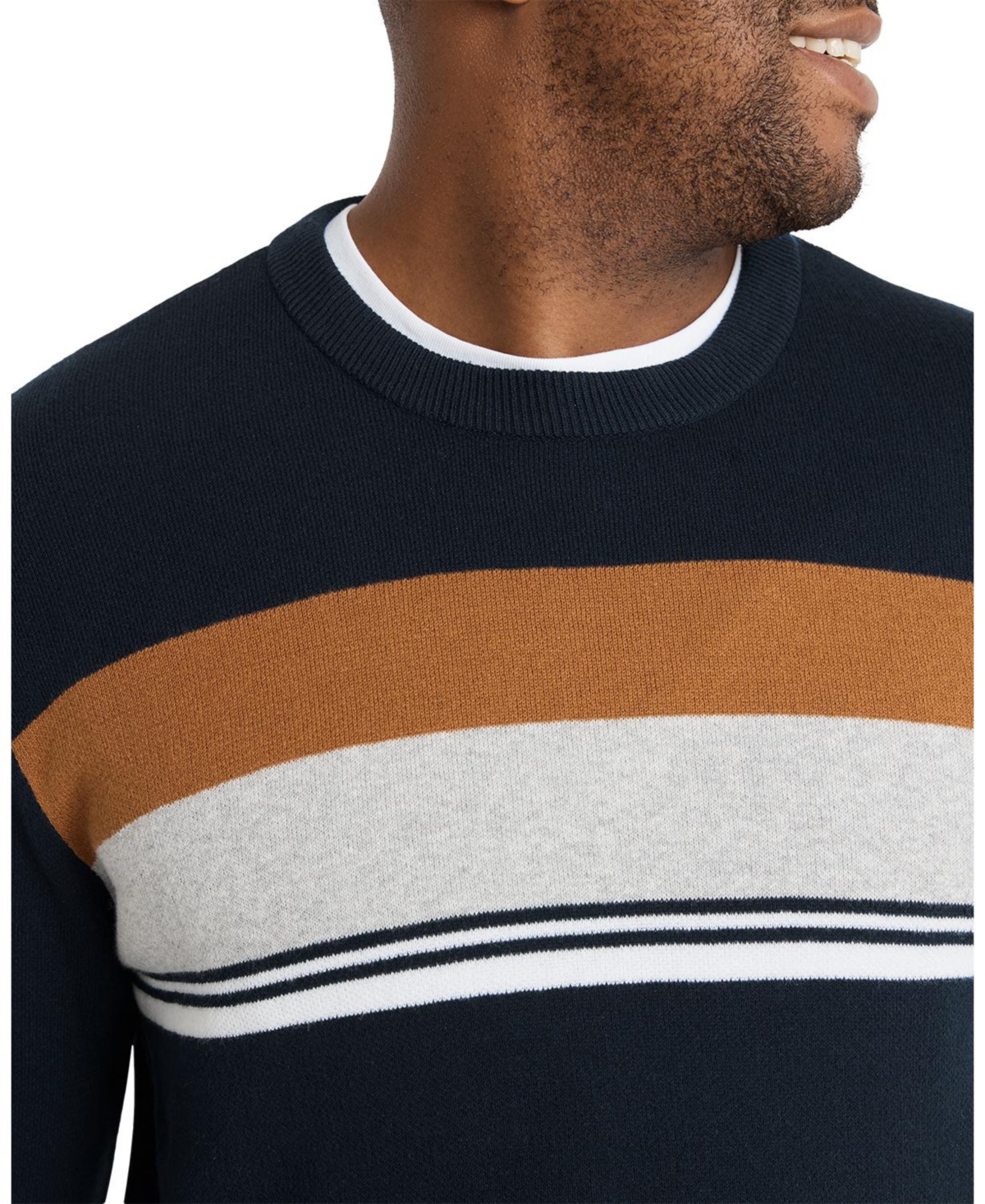 Johnny Bigg Men's Martin Stripe Sweater
