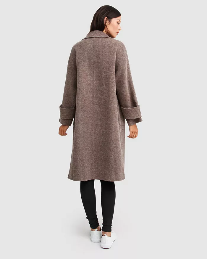 Women's Rumour Has It Oversized Wool Blend Coat - thumbnail 6