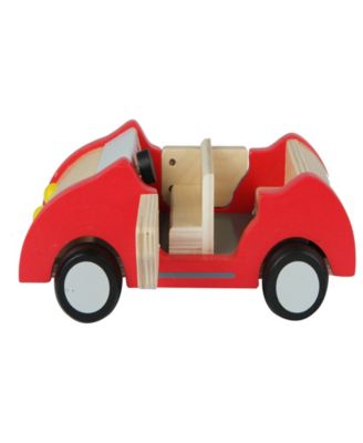 Dollhouse Red Family Car