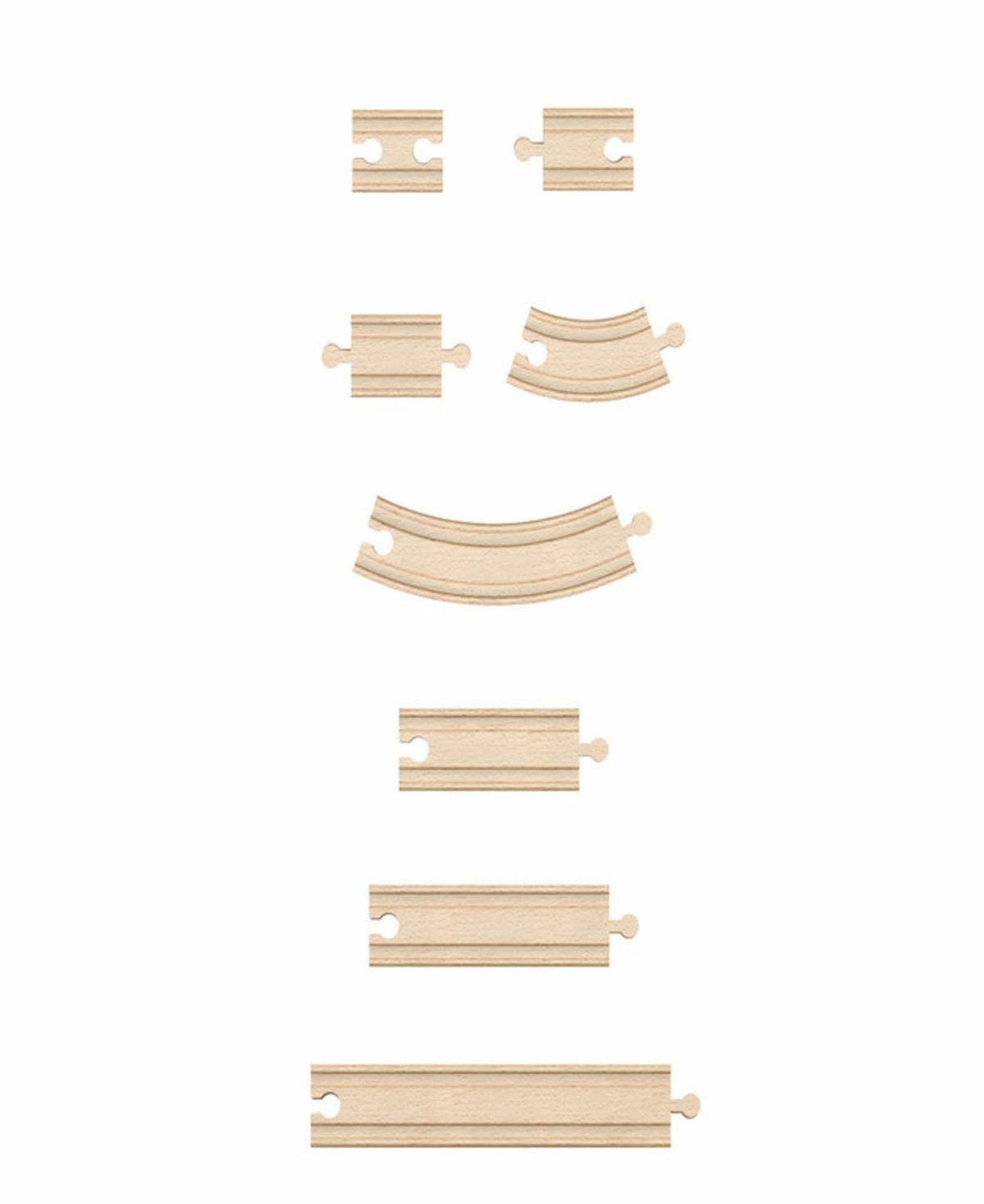 Hape Railway Collection- Super Expansion Rail Pack In Multi