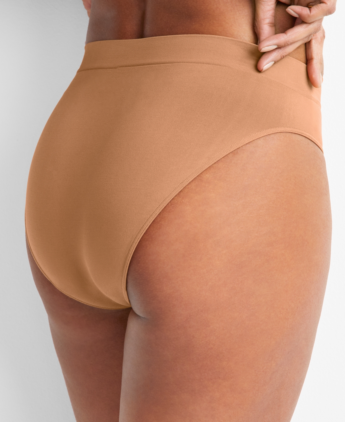 State Of Day Women's Seamless High-cut Underwear, Created For Macy's In Foxy Brown