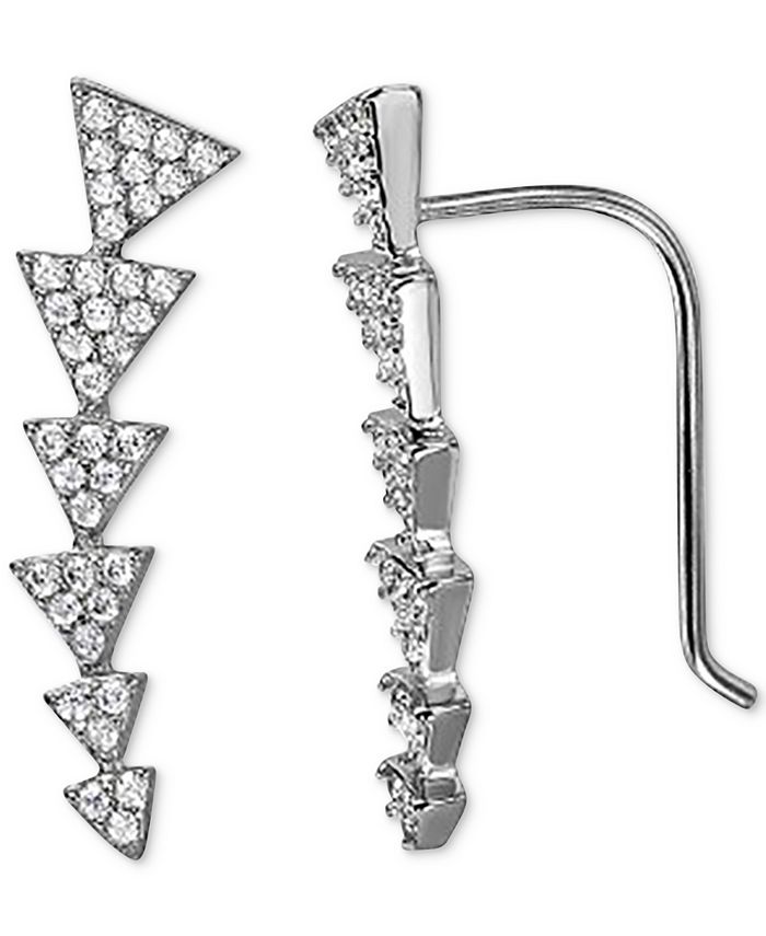 ADORNIA Arrow Ear Climber Earrings Macy's