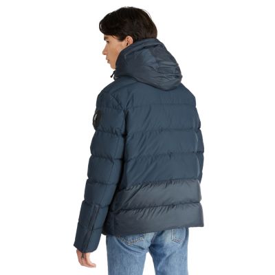 Men's Valby Quilted Mixed Media Puffer Jacket
