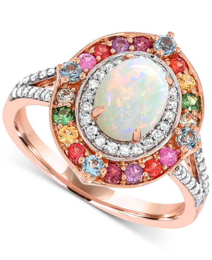 Macy's gemstone rings hot sale