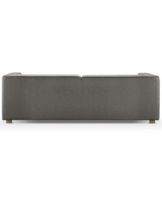 Matteo 94.5" Nubuck Leather Sofa