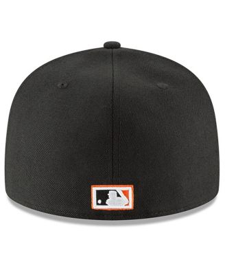 Men's Black Baltimore Orioles Cooperstown Collection Wool 59FIFTY Fitted Hat