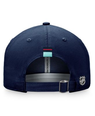 Women's Deep Sea Blue Seattle Kraken Authentic Pro Rink Adjustable Hat