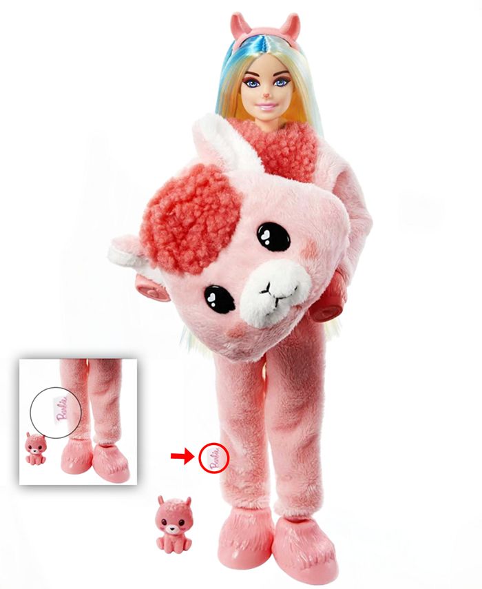 Barbie Cutie Reveal Llama Fantasy Series Doll and Accessories - Macy's