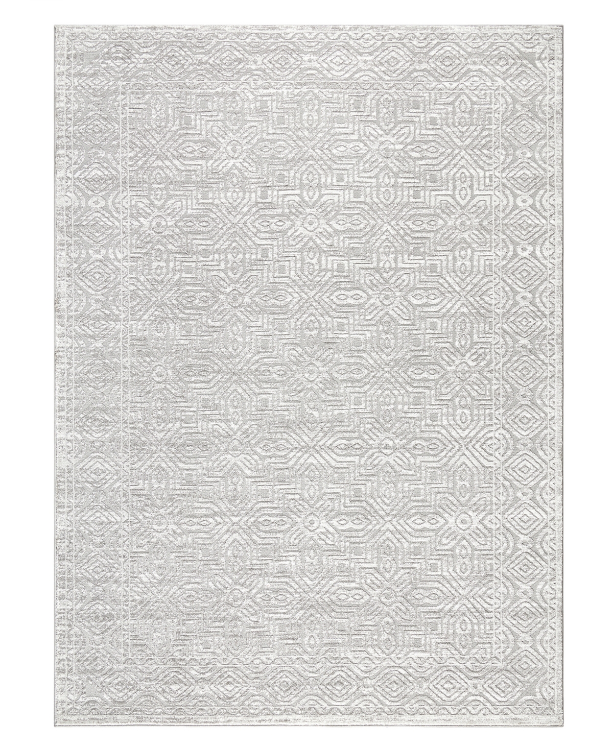 Town & Country Living Luxe Maya 9902 9'2in x 12'5in Area Rug - Gray