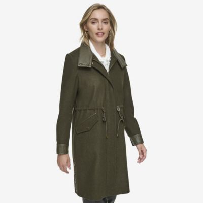 Women's Chesme Melange Wool With Faux Leather