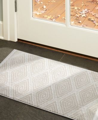 Shop Town & Country Living Town Country Living Everyday Rein Everwash 87 Area Rug In Gray