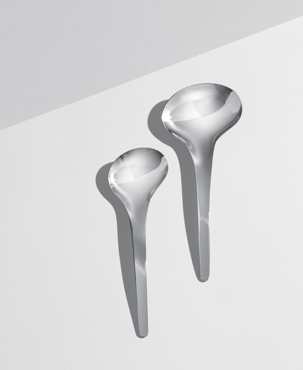 Georg Jensen Bloom Serving Spoons, 2 Piece