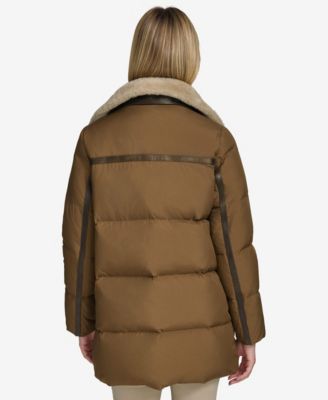 Women's Dutton Aviator Mixed Media Puffer