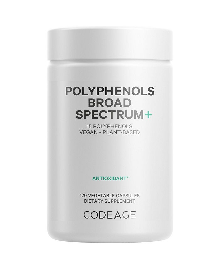 Codeage Polyphenols Broad Spectrum, Superfood, Organic Blueberry