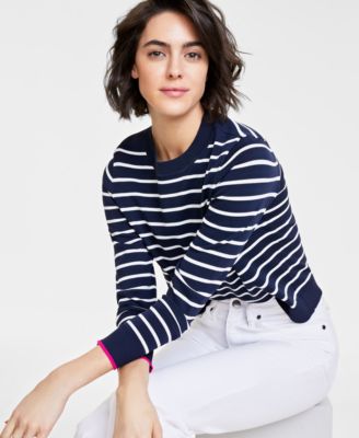 On 34th - Women's Crewneck Long-Sleeve Sweater