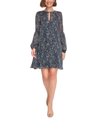 Tommy Hilfiger - Women's Floral-Print Shift Dress