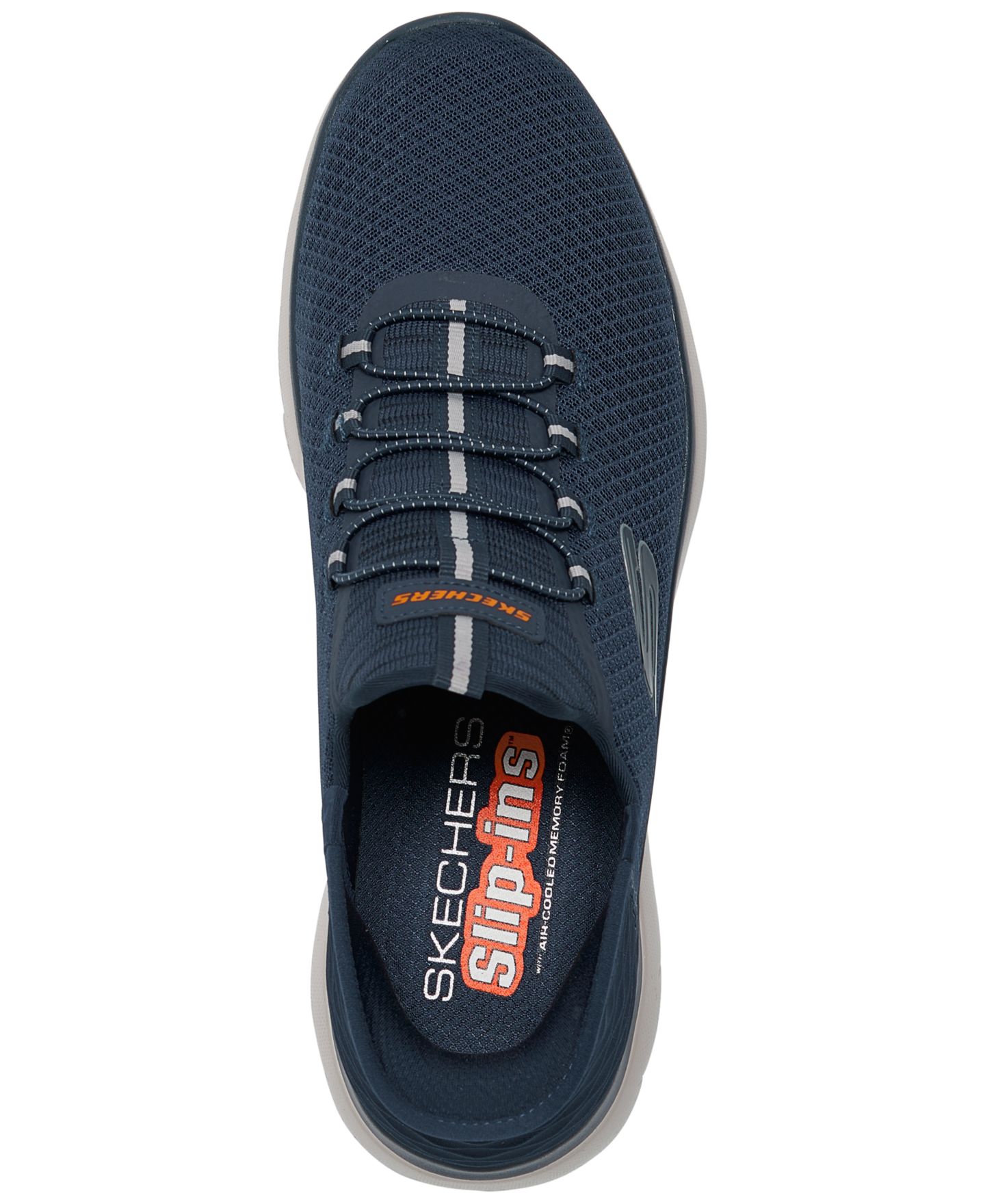 Мужские кроссовки Skechers Slip-ins- Summits - High Range Casual, цвет: Тёмно-синий — фото 5