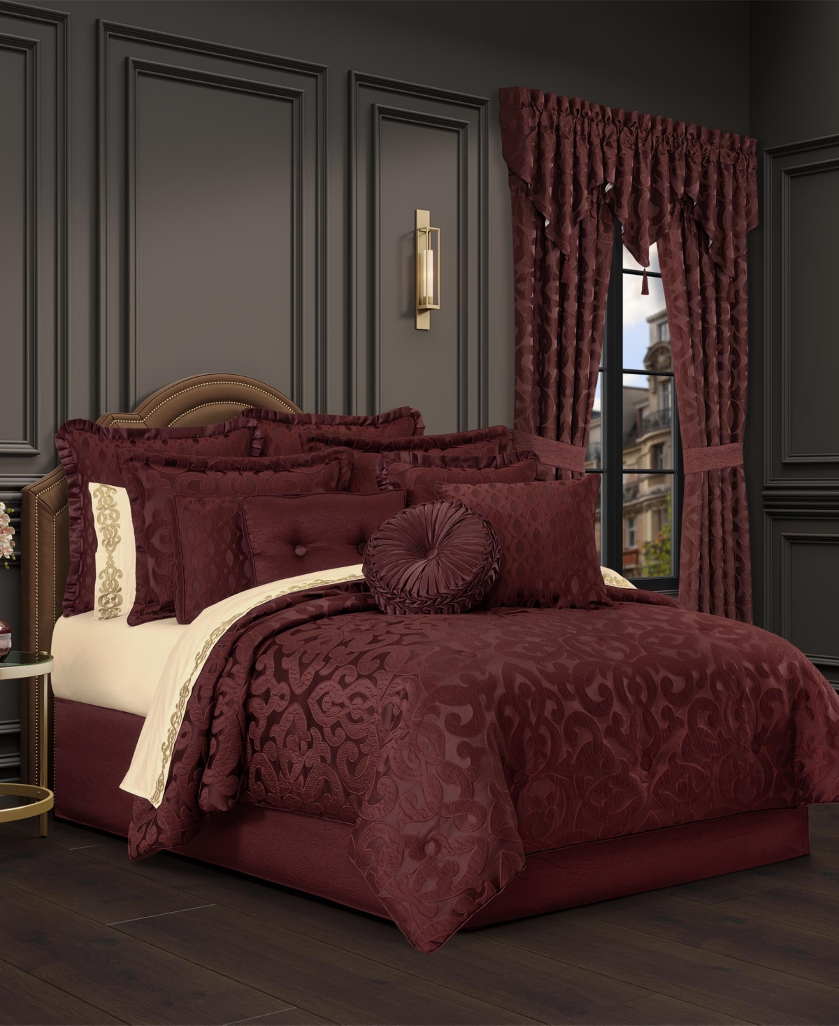 J Queen New York La Boheme 4-Pc. Window Panel Pair, 84