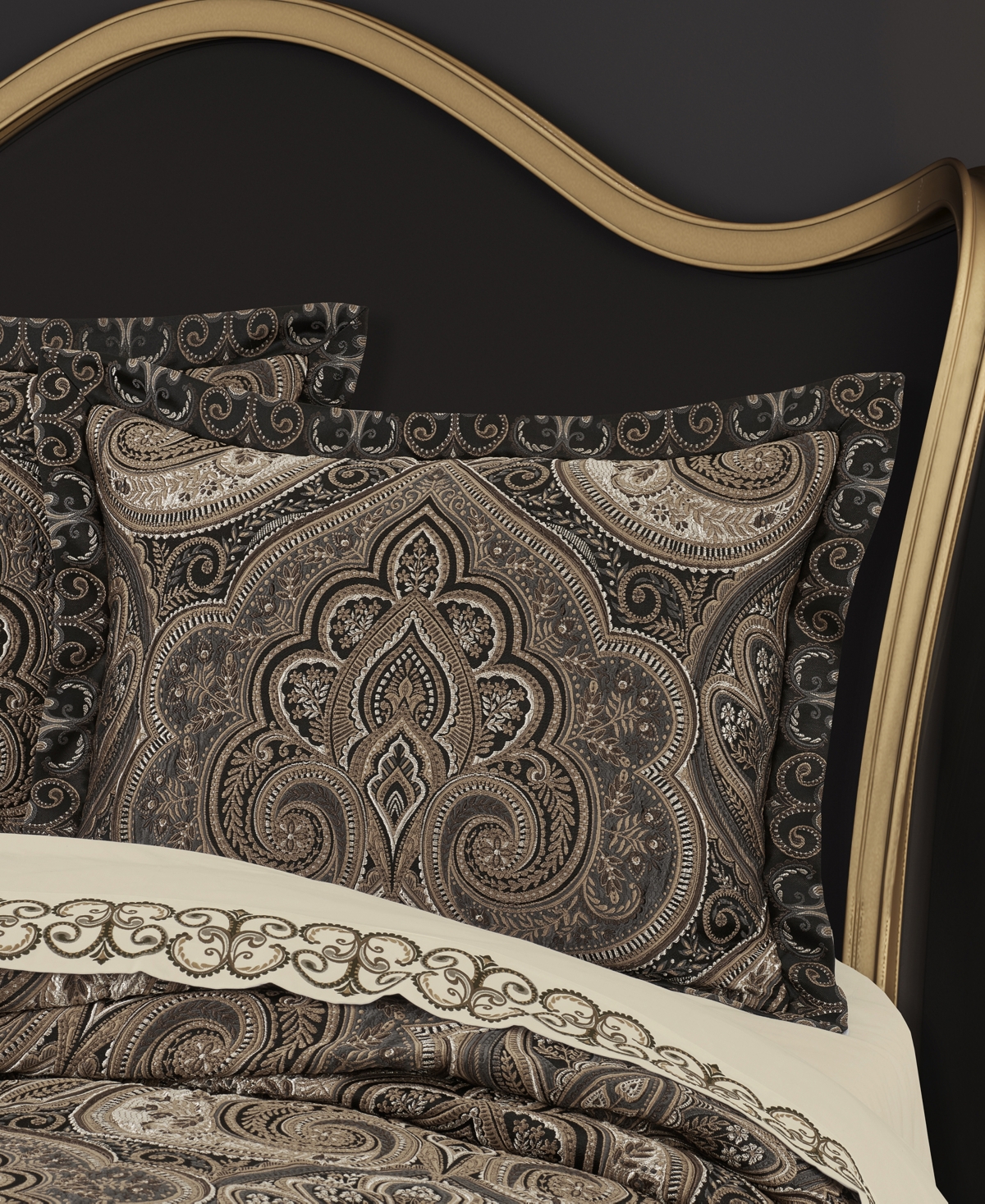 Shop J Queen New York Cipriana 4pc. Comforter Set, Queen In Bronze