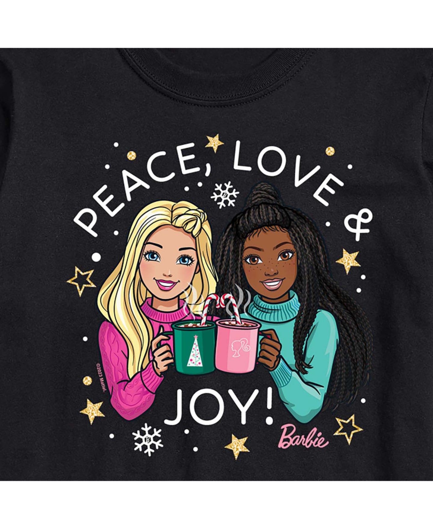 Мужская футболка AIRWAVES Barbie Holiday Short Sleeve, цвет: Чёрный — фото 3