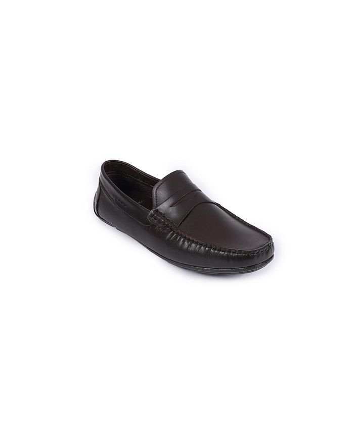 VELLAPAIS Men's Jasmine Leather All Day Comfort Drivers - Macy's
