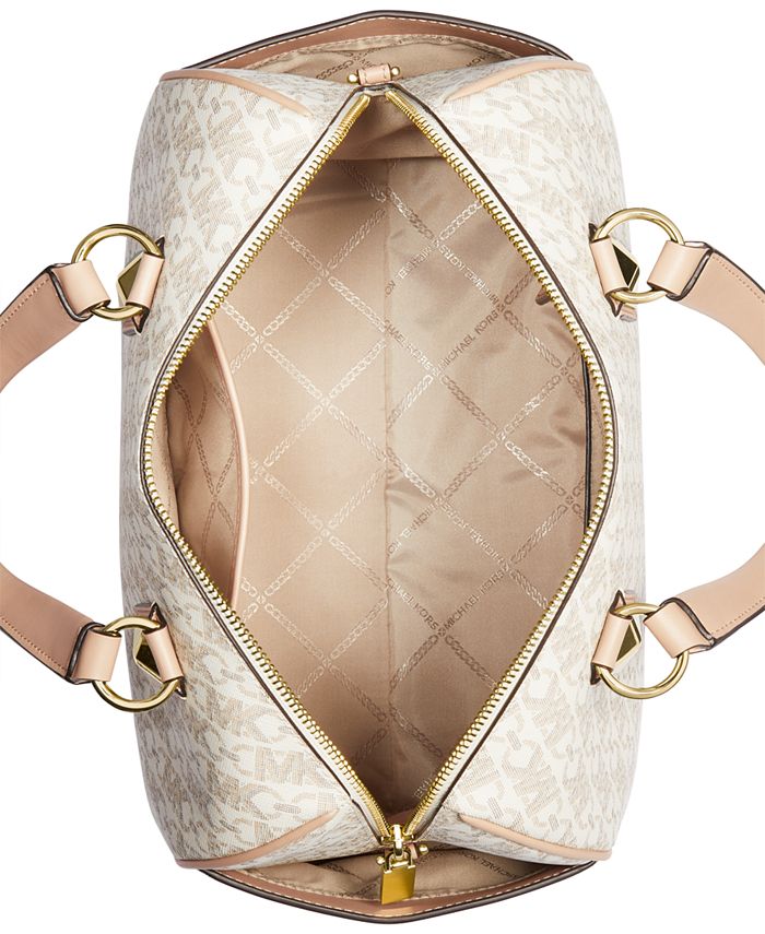 Michael Kors Empire Logo Grayson Medium Duffel Satchel Macy's