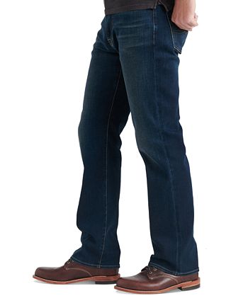 Lucky BRAND 181 Relaxed Straight Fit Stretch Coolmax Jeans Mens 36 X 32  Balsam for sale online