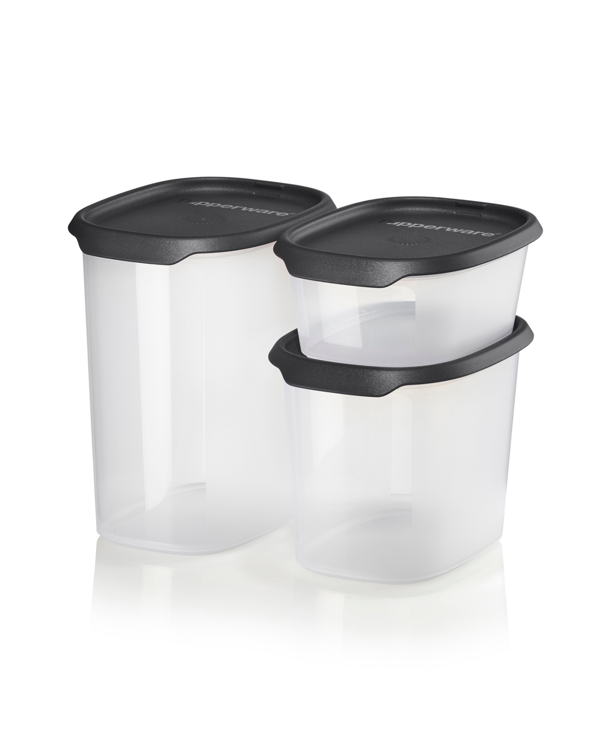 Tupperware One Touch Fresh 18 Pc Container Set In Black