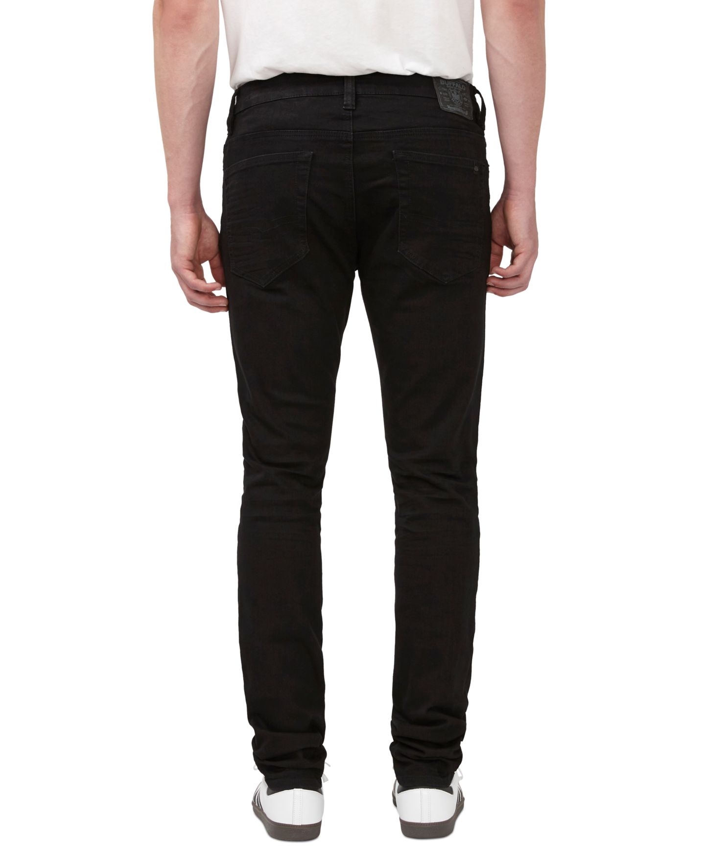 Мужские джинсы Buffalo David Bitton Skinny Max Stretch, цвет: Чёрный — фото 5